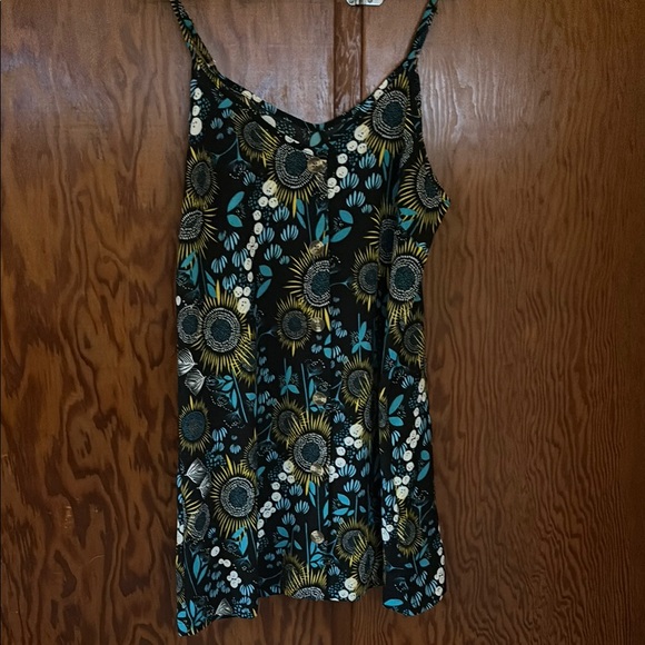 Floral Sunflower Print Dress - Picture 1 of 1